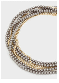 COLLANA EMI CORTA CON MIX PERLE Nali