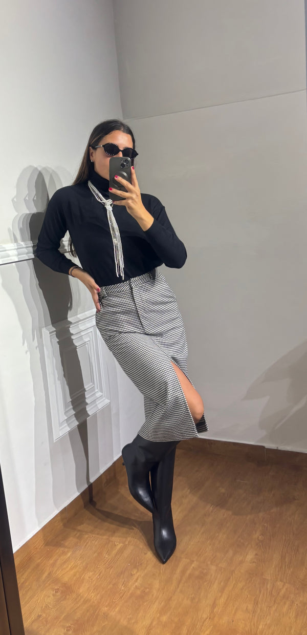 Gonna bianco d nero Cristina effe