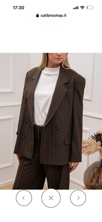 Giacca Pinstripe maschile doppiopetto - HaveOne