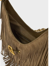 BORSA MONTANA A SPALLA CON FRANGE