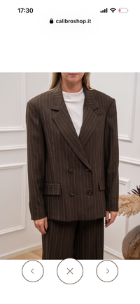 Giacca Pinstripe maschile doppiopetto - HaveOne