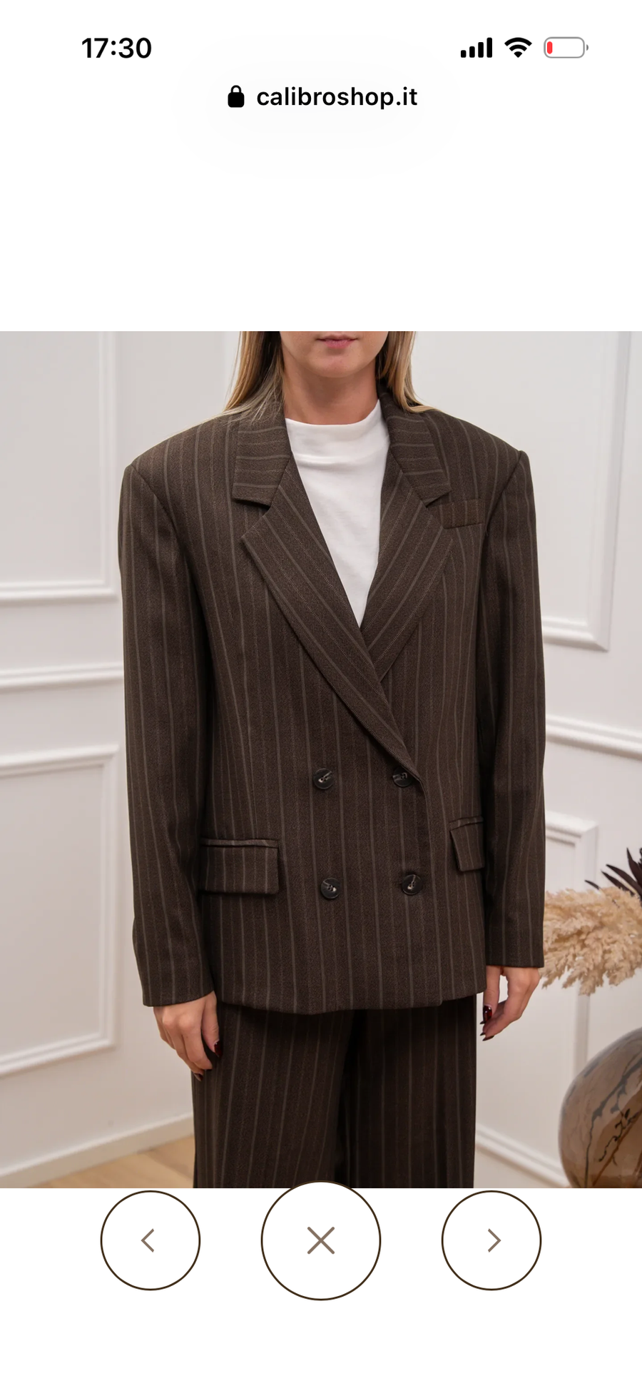 Giacca Pinstripe maschile doppiopetto - HaveOne