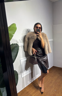 Longuette ecopelle moro haveone
