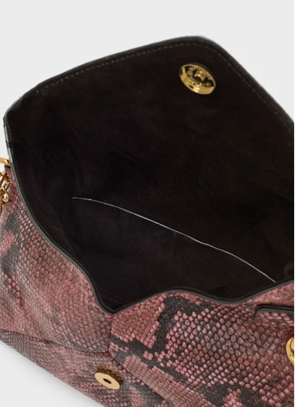 BORSA NOIR CLUTCH SNAKE