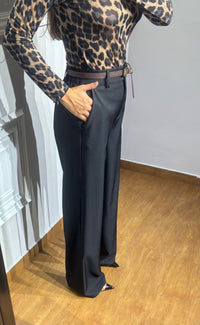 Pantalone palazzo nero haveone