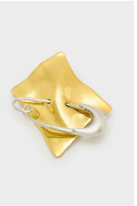 SPILLA DRAPPO+PIN ORO\ARGENTO Nali