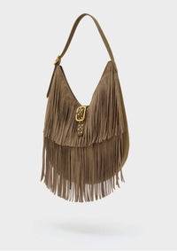 BORSA MONTANA A SPALLA CON FRANGE