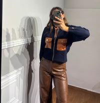 Pantalone pelle Bsb