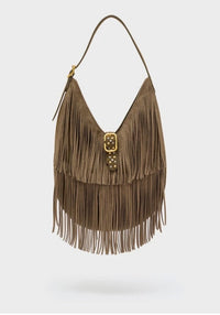 BORSA MONTANA A SPALLA CON FRANGE