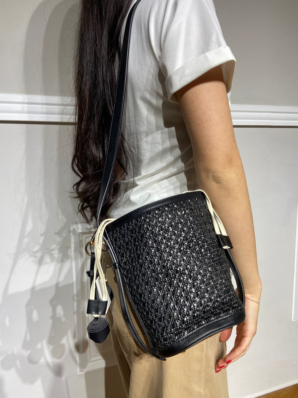 Borsa secchiello Nalì nera