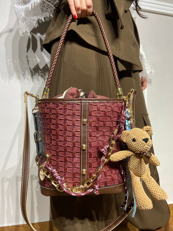 Borsa secchiello Viamailbag bordeaux