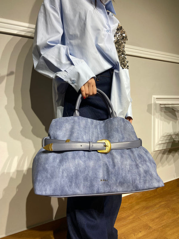 Borsa a spalla Nalì blu