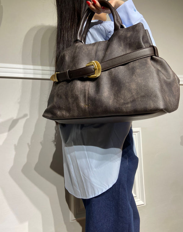 Borsa a spalla Nalì caffè