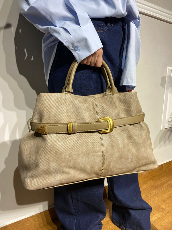 Borsa a spalla Nalì marrone