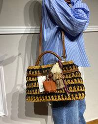 Borsa Viamailbag in paglia