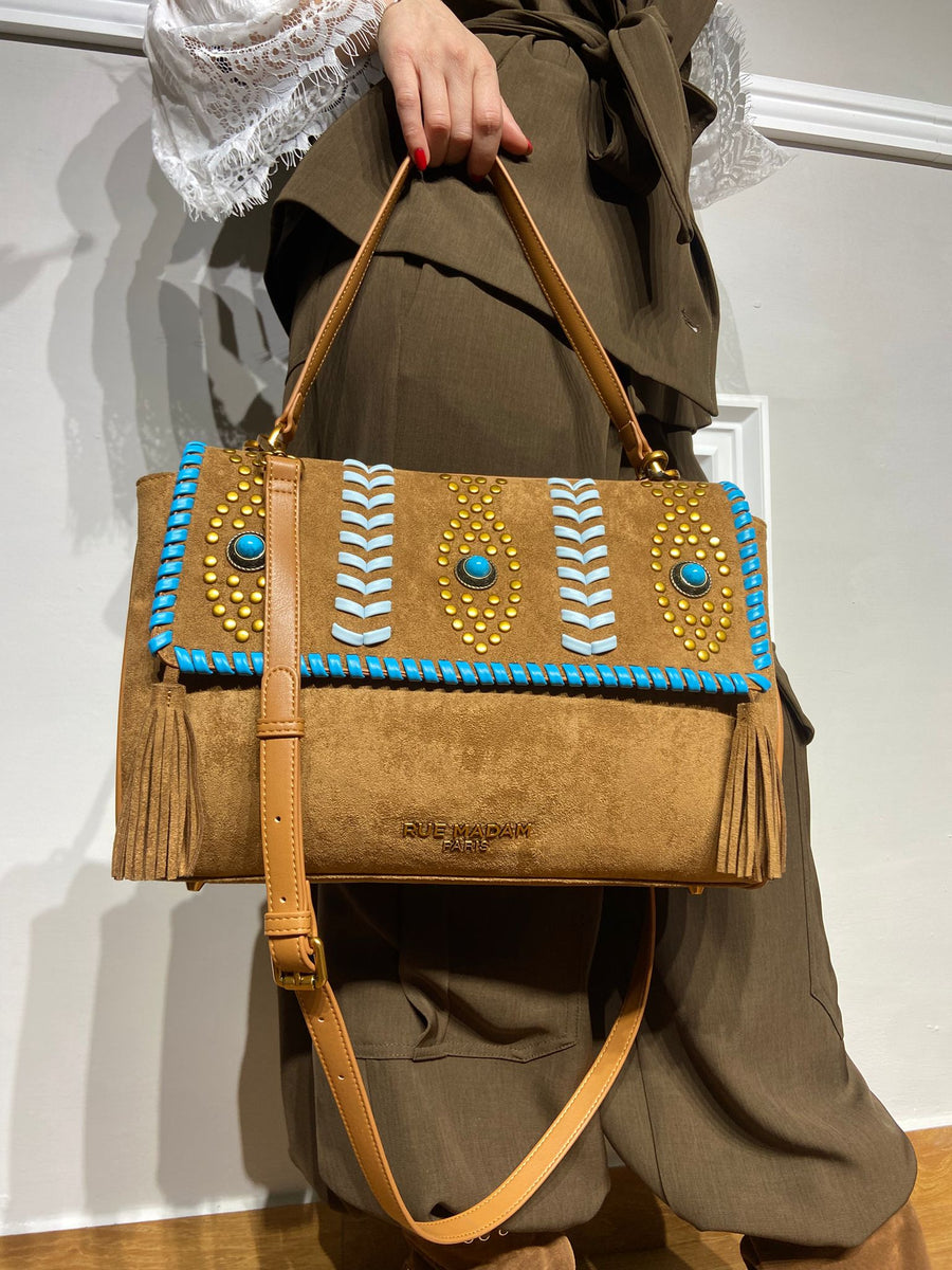 Borsa Rue Madame scamosciata