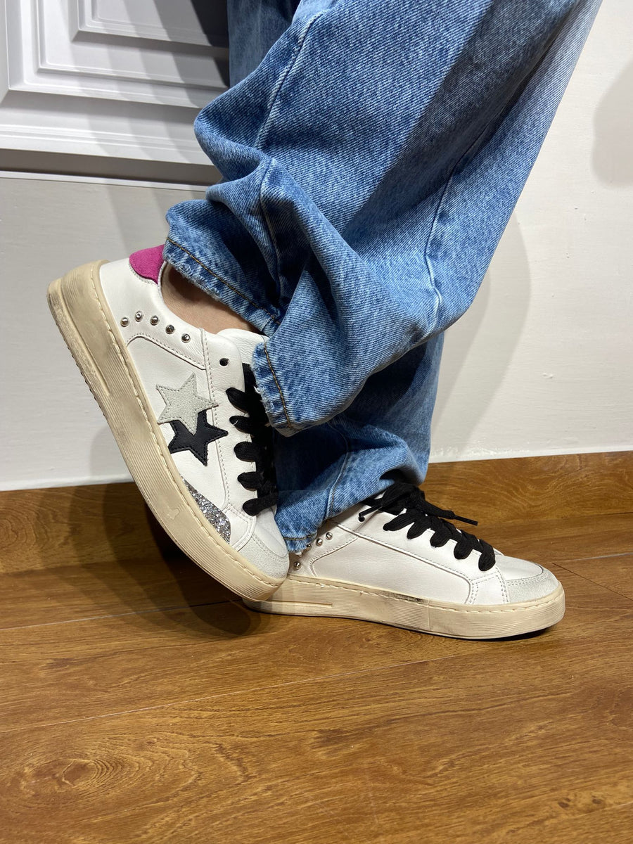 Sneakers 2Star in pelle