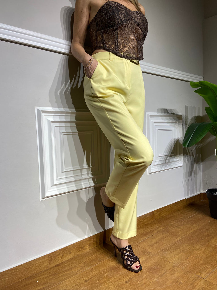 Pantaloni Have One giallo