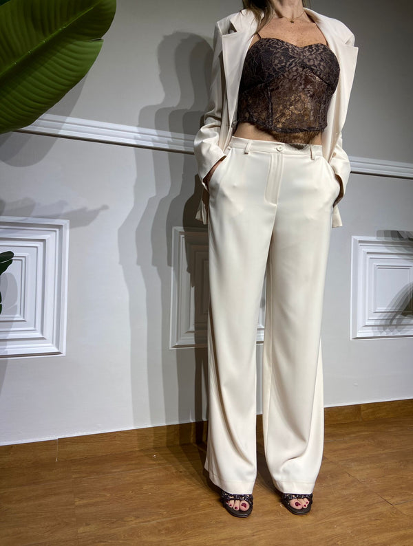Pantaloni Have One bianco