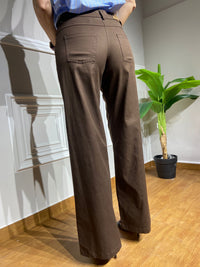 Pantaloni Mironcè marrone