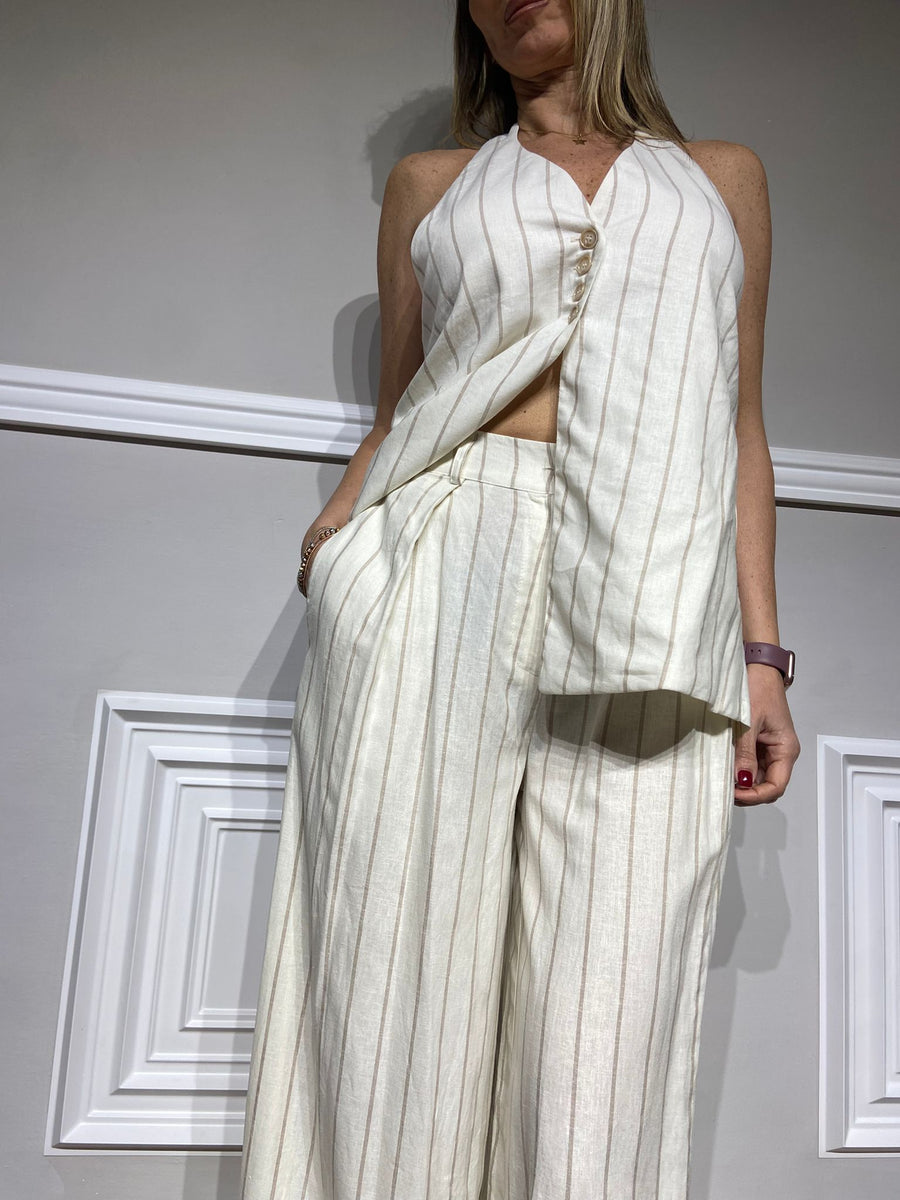 Gilet Mironcè panna/beige