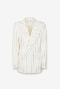 Helsa - Blazer Doppiopetto Oversize • Off White Mar de Margaritas