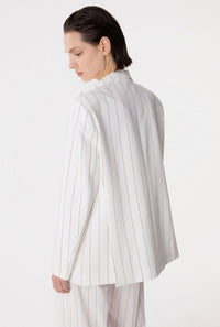 Helsa - Blazer Doppiopetto Oversize • Off White Mar de Margaritas