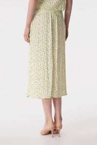 Roxana - Gonna Midi Con Spacco Laterale • Jasmin Giallino Mar de Margaritas
