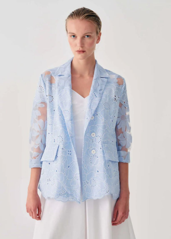 Giacca Beatrice B. in pizzo floreale