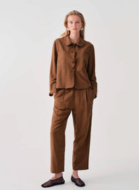 Pantaloni Beatrice B. a gamba larga con vita elastica