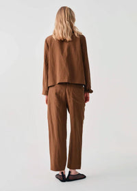 Pantaloni Beatrice B. a gamba larga con vita elastica