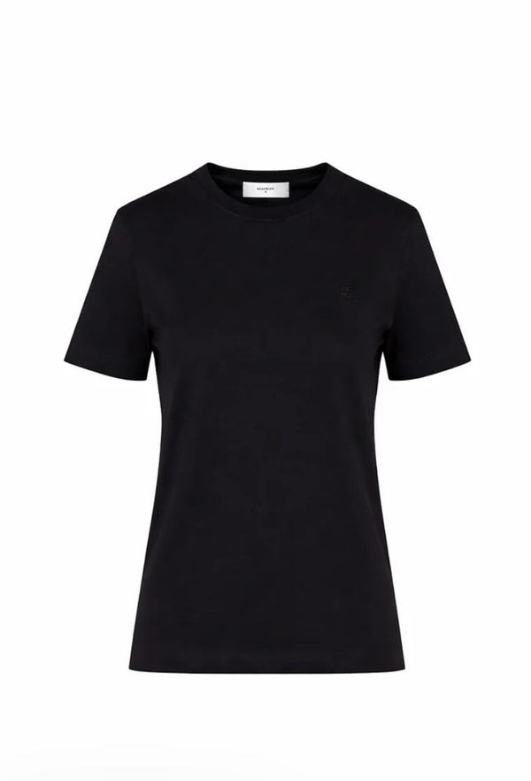 T-Shirt con logo ricamato