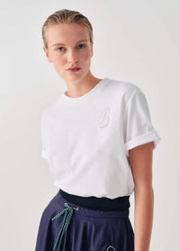 T-Shirt Beatrice B. Boxy con ricamo