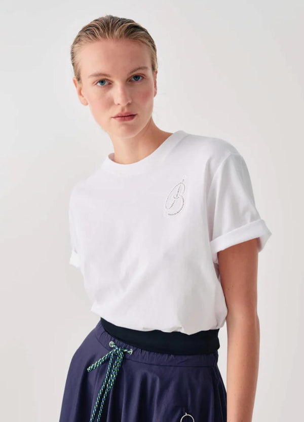 T-Shirt Beatrice B. Boxy con ricamo