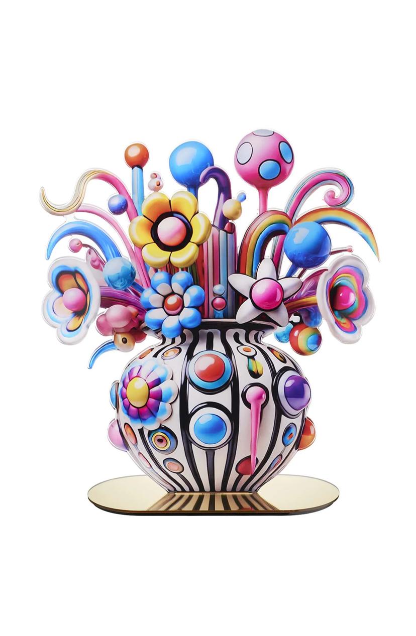 Linee Recanati Vaso Fiori Lolly Pop TRE