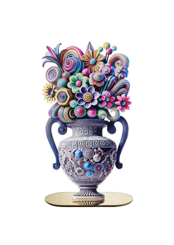 Linee Recanati Vaso Fiori Greek Pop TRE