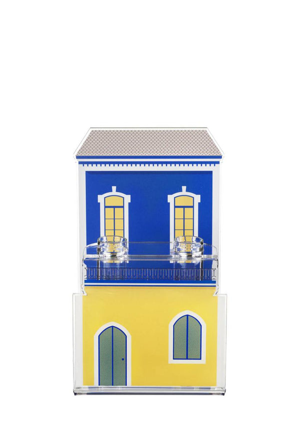Linee Recanati  Vaso Blooming City Portofino Blu