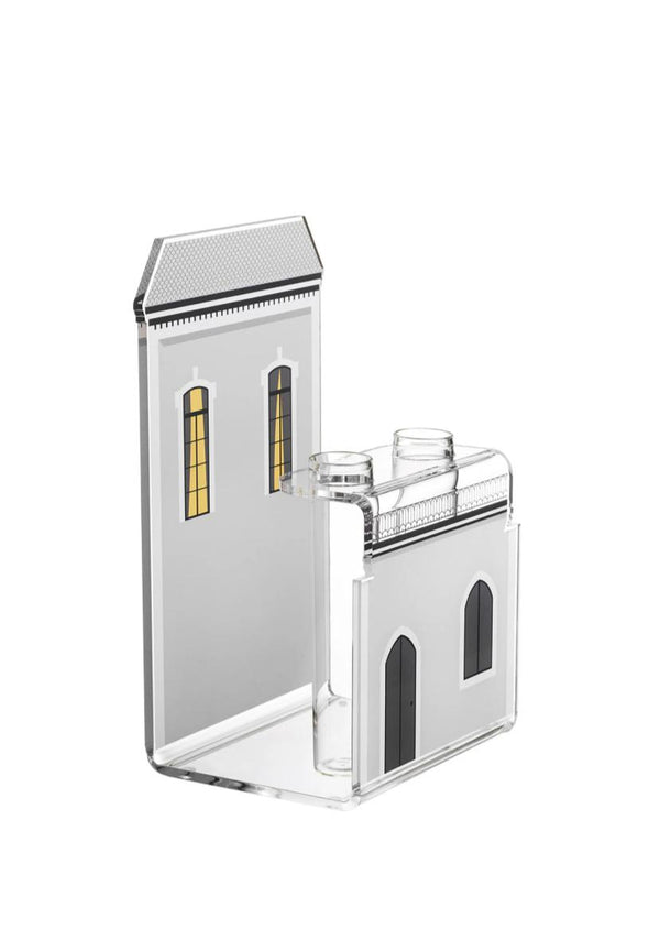 Linee Recanati Vaso Blooming City Portofino Grigio