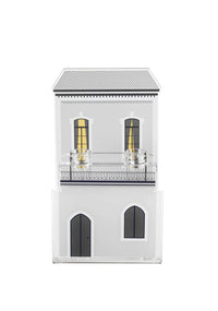 Linee Recanati Vaso Blooming City Portofino Grigio