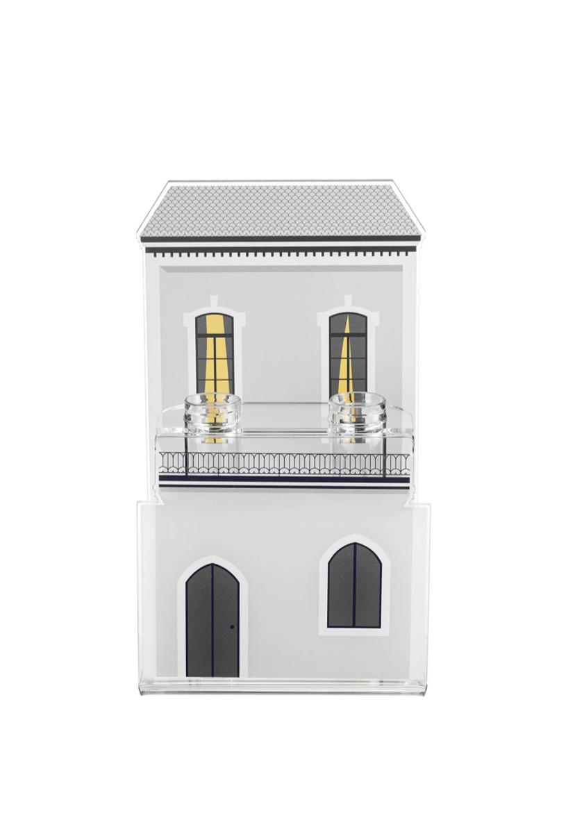 Linee Recanati Vaso Blooming City Portofino Grigio