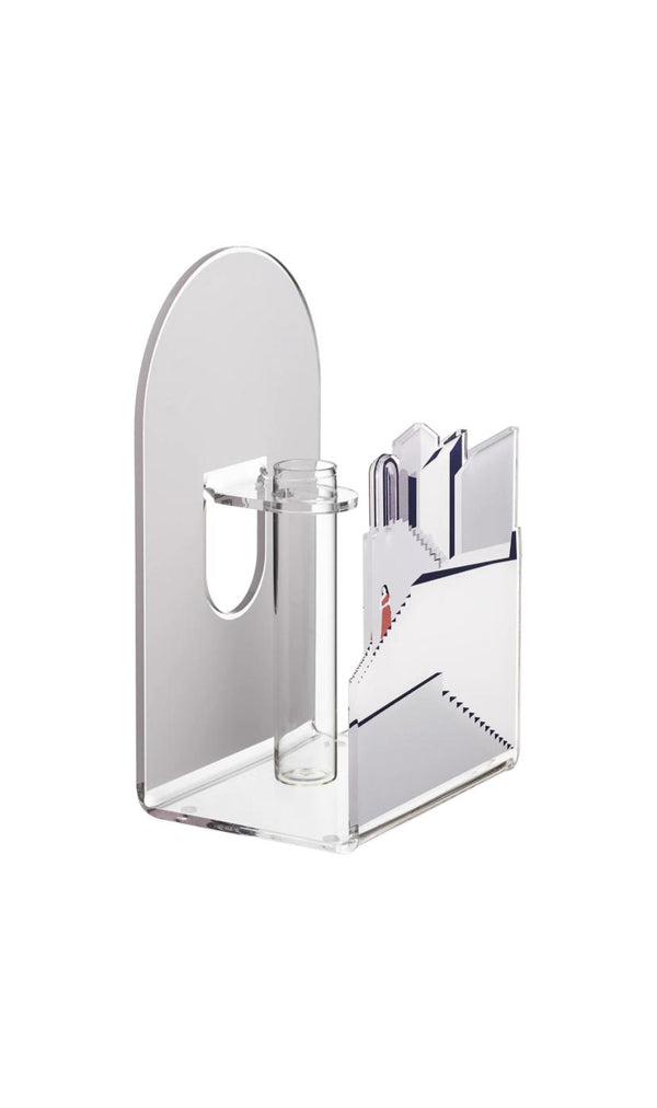 Linee Recanati Vaso Blooming City Santorini Grigio