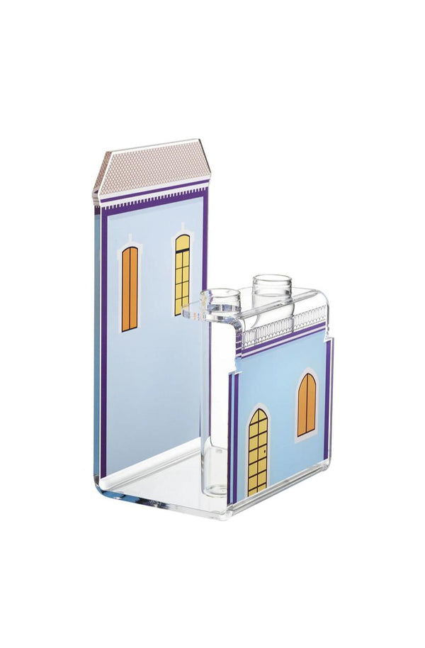 Linee Recanati Vaso Blooming City Portofino Celeste