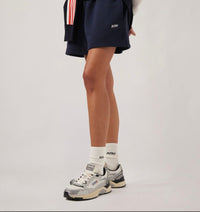 Autry Sneakers Hyperway in pelle sintetica e mesh bianco argento e nero